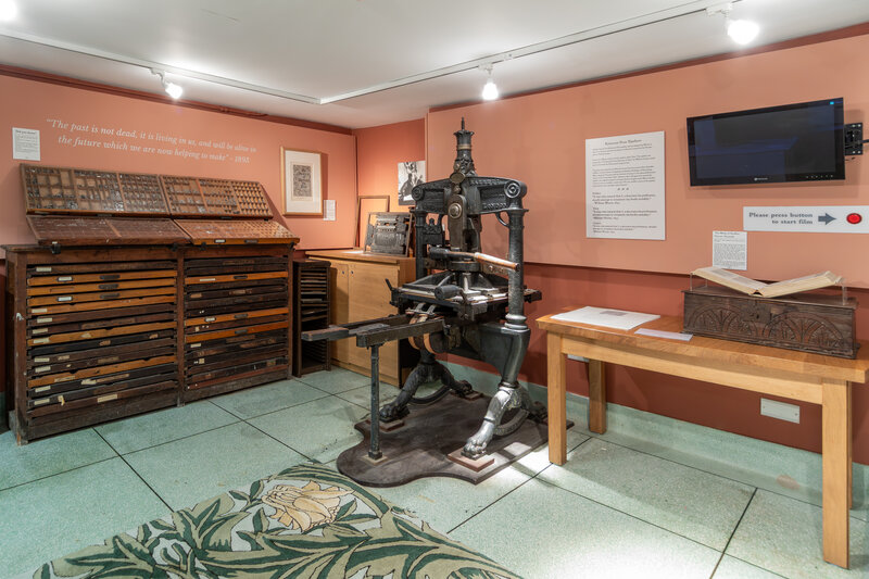 William Morris's Albion printing press