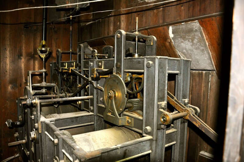 Original E.J. Dent clock from 1844. The clock is newly refirbished