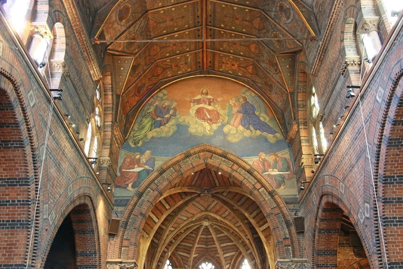 Christ in Glory Mosaic by G.F.Watts