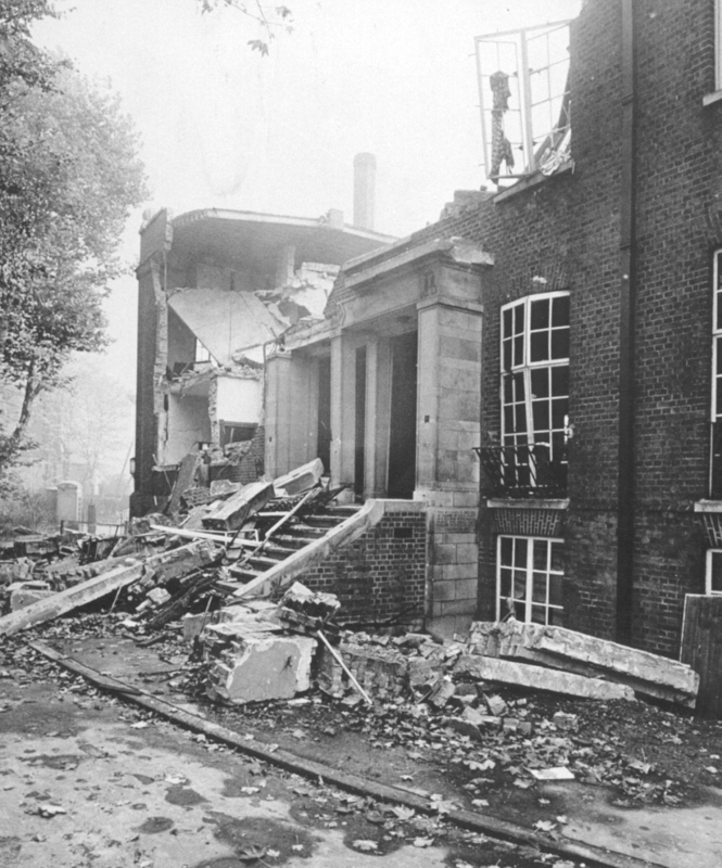 Cecil Sharp House blitzed