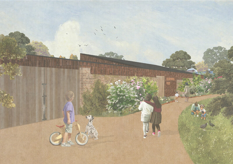 Artist's impression of the new Learning Hub
