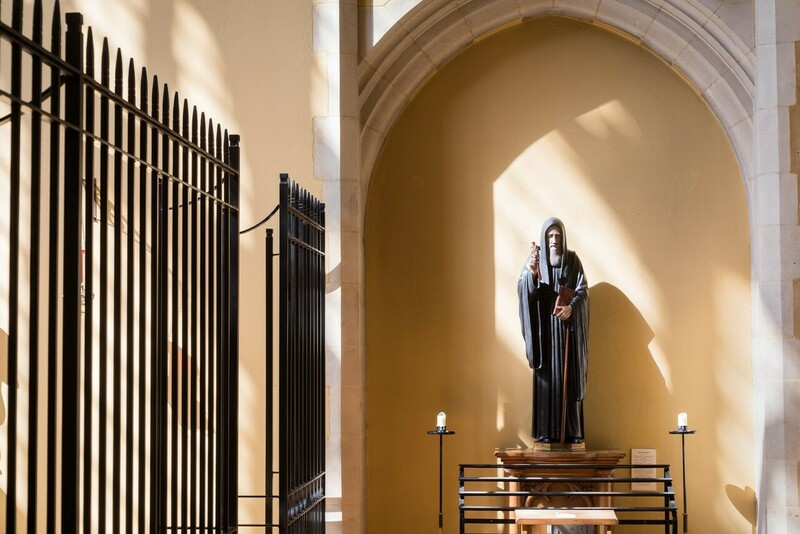 Statue of St Benedict