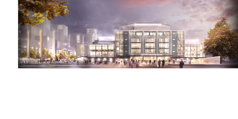 artist impression of Fairfield Halls