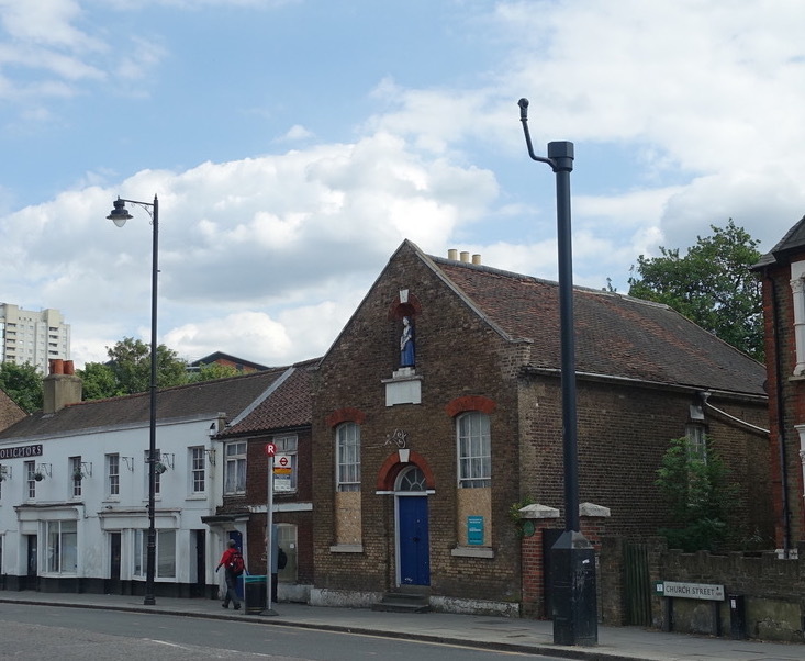 View along Church Street 