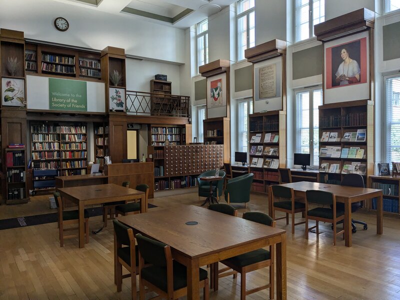 Library of the Society of Friends which houses the archive of Quakers in Britain