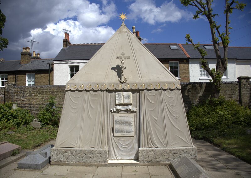 Burton Mausoleum after conservation work 2026