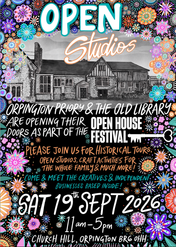Open Studio- Open House Festival Poster 2026