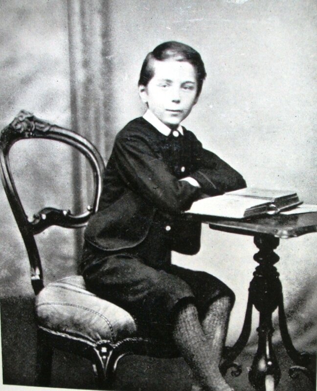 Herbert George Wells at Morley's Academy aged 11yrs