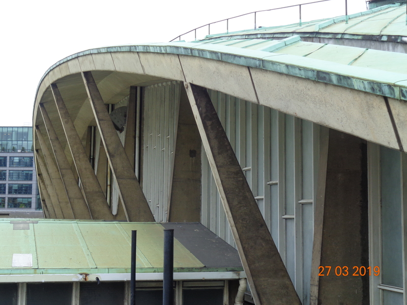 Poultry Market roof detail exterior