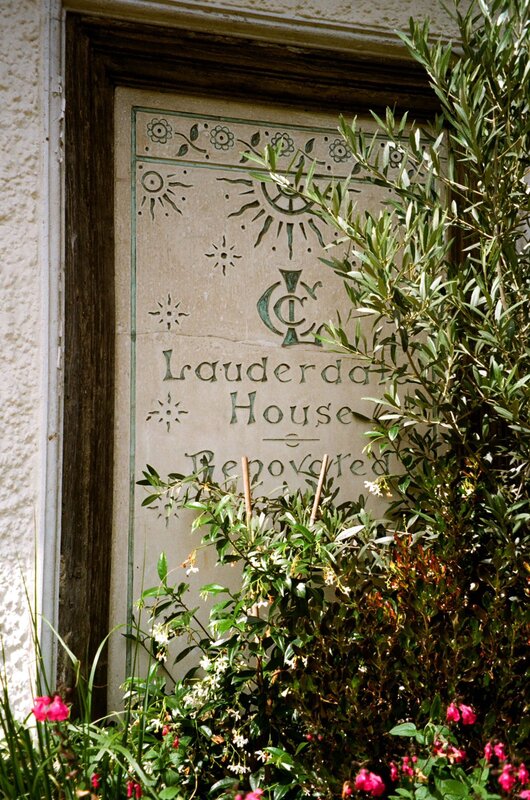 Old front door - photo credit Kim Reddish Photography