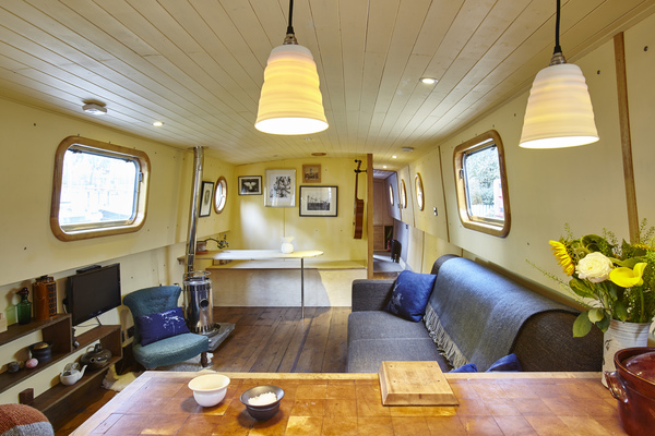 Widebeam Narrowboat - Juniper Island | Open House London 2018 Widebeam Narrowboat - Juniper Island | Open House London 2018