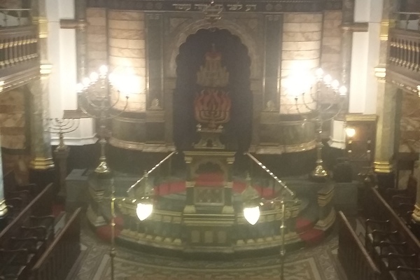 Interior of the Synagogue