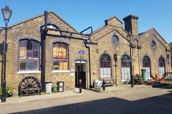 The front of the Pumphouse